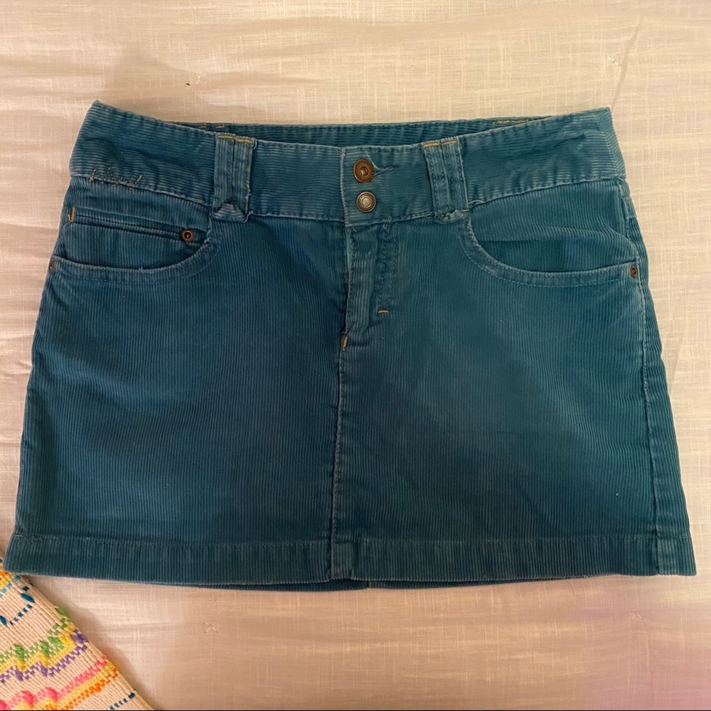 🛑SOLD🛑 Vintage Corduroy Mini Skirt